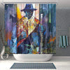 BigProStore Fancy African American Shower Curtains African Man Bathroom Designs BPS0239 Small (165x180cm | 65x72in) Shower Curtain