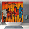 BigProStore Fancy African American Shower Curtains Black Girl Bathroom Decor Accessories BPS0019 Small (165x180cm | 65x72in) Shower Curtain