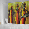 BigProStore Fancy African Inspired Shower Curtains Black Queen Bathroom Designs BPS0207 Shower Curtain
