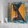 BigProStore Fancy African Themed Shower Curtains African Girl Bathroom Decor Idea BPS0140 Shower Curtain