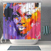 BigProStore Fancy African Themed Shower Curtains Afro Girl Bathroom Designs BPS0230 Small (165x180cm | 65x72in) Shower Curtain