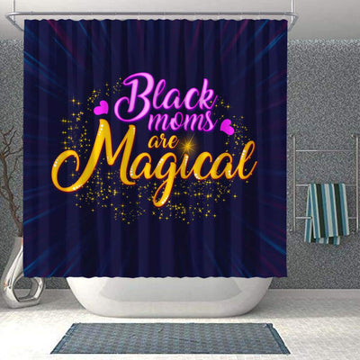 BigProStore Fancy Black Moms Are Magical Black History Shower Curtains Afrocentric Style Designs BPS086 Shower Curtain