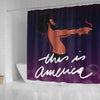 BigProStore Fancy Childish Gambino This Is America African Style Shower Curtains African Style Designs BPS107 Small (165x180cm | 65x72in) Shower Curtain