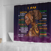 BigProStore Fancy I Am Natural Playful Frierce Fearless Wisdom Girl African American Art Shower Curtains African Bathroom Decor BPS133 Small (165x180cm | 65x72in) Shower Curtain