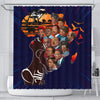 BigProStore Fancy My Roots Famous Pro Black Art Black History Shower Curtains Afrocentric Bathroom Decor BPS175 Small (165x180cm | 65x72in) Shower Curtain
