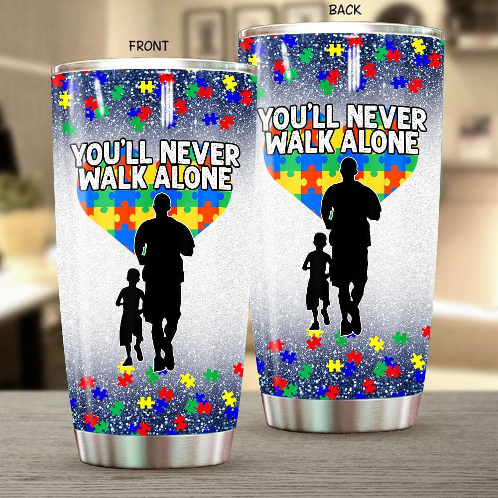 Father And Son Fishing Personalized Tumbler Cup To My Son Tumbler