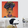 BigProStore Framed Black Art Beautiful Black Afro Girls African American Wall Art And Decor Afrocentric Home Decor BPS49174 24" x 24" x 0.75" Square Canvas