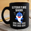 BigProStore Funny Literature Shark Doo Doo Doo Coffee Mug Cute Shark Baby Womens Custom Father's Day Mother's Day Gift Idea BPS512 Black / 11oz Coffee Mug
