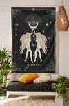 BigProStore Astrology Tapestry Gemini Medieval Europe Divination Tapestry Wall Hanging Tarot Tapestry