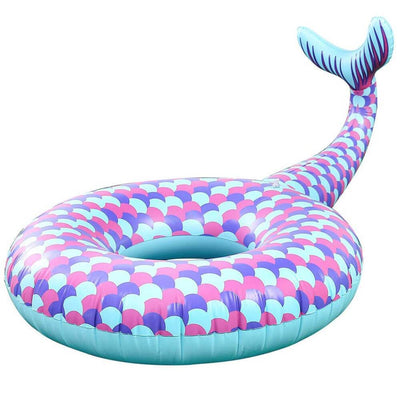 Giant Inflatable Mermaid Tail Pool and Beach Ocean Float | BigProStore