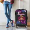 God Designed Created Blesses Me Travel Luggage Cover Suitcase Protector
