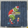 BigProStore Mr Grinch Shower Curtain Grinch Stole Christmas Polyester Water Proof Material Bathroom Curtain 3 Sizes Grinch Shower Curtain / Small (165x180cm | 65x72in) Grinch Shower Curtain