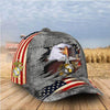 BigProStore USMC Hat Marine Corps Baseball Cap Grunge Eagle US Flag USMC USMC Trucker Hat BPS603 Baseball Cap
