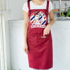 BigProStore Hair Stylist Apron Hairstylist Not For The Weak Personalized Beautician Aprons BPS8245 Red Apron