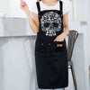 Hair Stylist Gift Skull Style Personalized Hair Salon Aprons