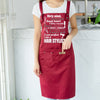 BigProStore Hairdresser Apron I Am A Hairstylist Custom Beautician Aprons BPS7377 Red Apron