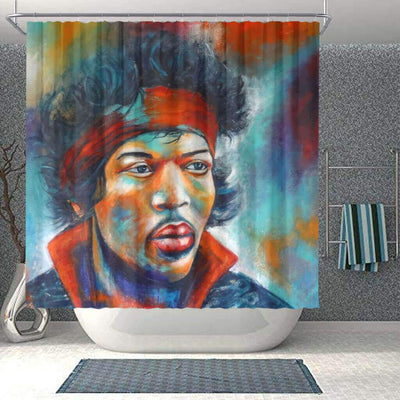 BigProStore Handsome African Print Shower Curtains Melanin Man Bathroom Decor Idea BPS0101 Small (165x180cm | 65x72in) Shower Curtain