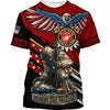 BigProStore Us Marine Corps Military Clothing Honor The Fallen Usa Army Hoodie - Sweatshirt - Tshirt - Zip Hoodie T-shirt / S