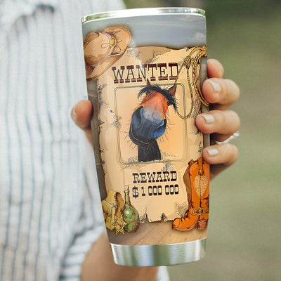 BigProStore Personalized Horse Tumbler Cup Horse Custom Tumbler Cups Gifts For Horse Owners 20 oz Horse Tumbler