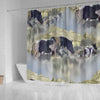 BigProStore Horse Shower Curtain Wonderful Horse Mare And Foal Shower Curtain Small Bathroom Decor Horse Shower Curtain / Small (165x180cm | 65x72in) Horse Shower Curtain