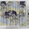 BigProStore Horse Shower Curtain Wonderful Horse Mare And Foal Shower Curtain Small Bathroom Decor Horse Shower Curtain