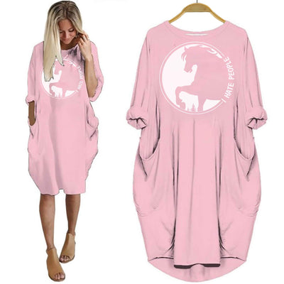 Horse Shirt I Hate People Women Summer Dress For Her