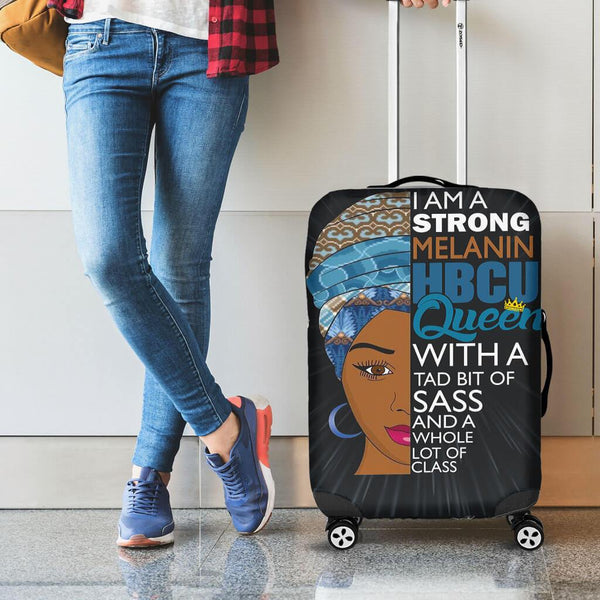 Melanin Queens Women Travel Luggage Cover Suitcase Protector