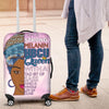 I Am A Strong Melanin HBCU Queen Travel Luggage Cover Suitcase Protector