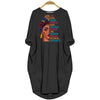 BigProStore Beautiful Magic Black Woman Shirt Summer Dress for Afro Girls Black / S (4-6 US)(8 UK) Women Dress