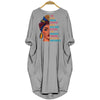 BigProStore Beautiful Magic Black Woman Shirt Summer Dress for Afro Girls Gray / S (4-6 US)(8 UK) Women Dress
