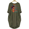 BigProStore Beautiful Magic Black Woman Shirt Summer Dress for Afro Girls Green / S (4-6 US)(8 UK) Women Dress