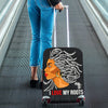 I Love My Roots Travel Luggage Cover Suitcase Protector