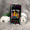 BigProStore I See Your True Colors That's Why I Love You Autism Awareness Tumbler Cups BPS998 Black / 20oz Steel Tumbler