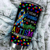 BigProStore I wear a Puzzle for my Nephew Autism Awareness Tumbler Idea BPS775 Black / 20oz Steel Tumbler