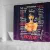 BigProStore Inspired Afro Girl Pride Shower Curtains African American Afro Bathroom Decor BPS030 Small (165x180cm | 65x72in) Shower Curtain