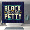 BigProStore Inspired Black Educated Petty African American Themed Shower Curtains Afro Bathroom Decor BPS074 Shower Curtain