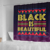 BigProStore Inspired Black Is Beautiful African Art African American Themed Shower Curtains Afro Bathroom Accessories BPS084 Small (165x180cm | 65x72in) Shower Curtain