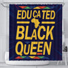 BigProStore Inspired Educated Black Queen Afro Woman Afro American Shower Curtains African Bathroom Accessories BPS113 Small (165x180cm | 65x72in) Shower Curtain