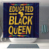 BigProStore Inspired Educated Black Queen Afro Woman Afro American Shower Curtains African Bathroom Accessories BPS113 Shower Curtain