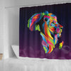 BigProStore Inspired The Lion The King Black History Shower Curtains Afro Bathroom Decor BPS219 Small (165x180cm | 65x72in) Shower Curtain