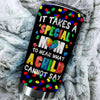 BigProStore It Takes A Special Mom To Hear What A Child Cannot Say Tumbler Idea BPS262 Black / 20oz Steel Tumbler