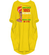 BigProStore Melanin Dresses Juneteenth Queen Melanin African American Women Pretty Black Girl Long Sleeve Pocket Dress African Dresses For Women Yellow / S (4-6 US)(8 UK) Women Dress