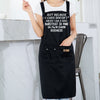 Just Because I Cuss Personalized Hair Salon Aprons