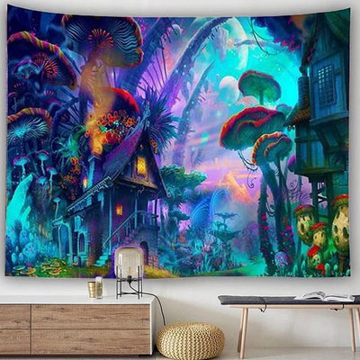 BigProStore Astrology Tapestry Lost In Wonderland Mysterious Medieval Europe Divination Tapestries For Room Tarot Tapestry