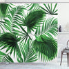 BigProStore Coconut Tree Print Shower Curtain Leaves Of Palm Tree Polyester Water Proof Material Bathroom Accessories 3 Sizes Palm Tree Shower Curtain / Small (165x180cm | 65x72in) Palm Tree Shower Curtain