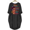 BigProStore May Woman I Have 3 Sides and I Live My Best Life Dress for Afro Women Black / S (4-6 US)(8 UK) Women Dress