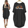 BigProStore Malt Whiskey Women Pocket Dress Black / S Women Dress