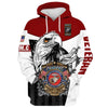 BigProStore Men'S Marine Corps Apparel & Gifts Marines United States Est.1775 Usa Army Hoodie - Sweatshirt - Tshirt - Zip Hoodie Hoodie / S