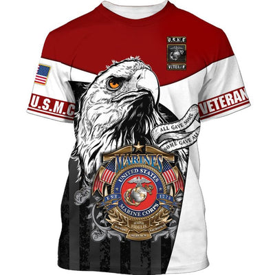 BigProStore Men'S Marine Corps Apparel & Gifts Marines United States Est.1775 Usa Army Hoodie - Sweatshirt - Tshirt - Zip Hoodie T-shirt / S