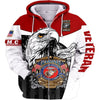 BigProStore Men'S Marine Corps Apparel & Gifts Marines United States Est.1775 Usa Army Hoodie - Sweatshirt - Tshirt - Zip Hoodie Zip Hoodie / S